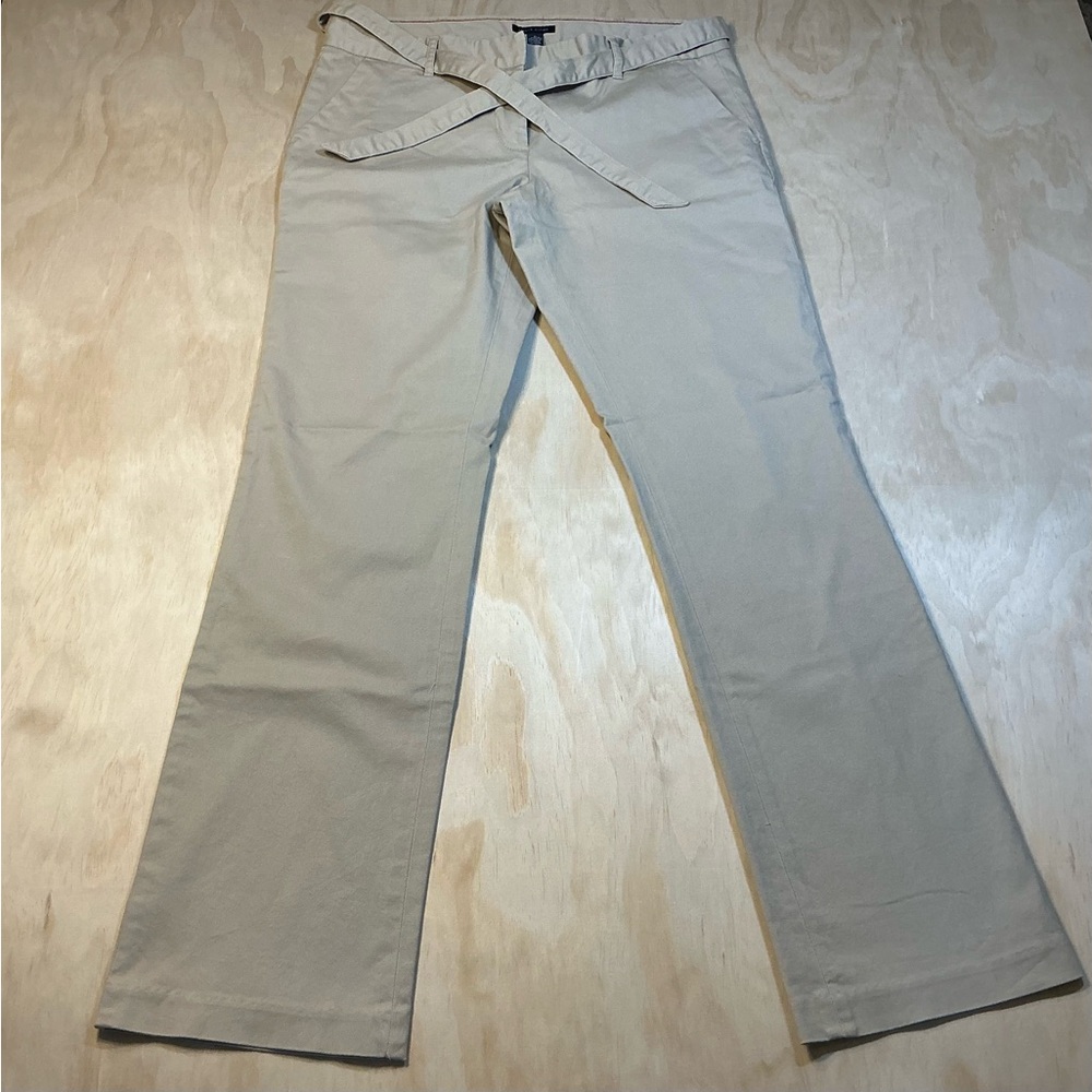 Tommy Hilfiger Khaki Trousers with Matching Belt